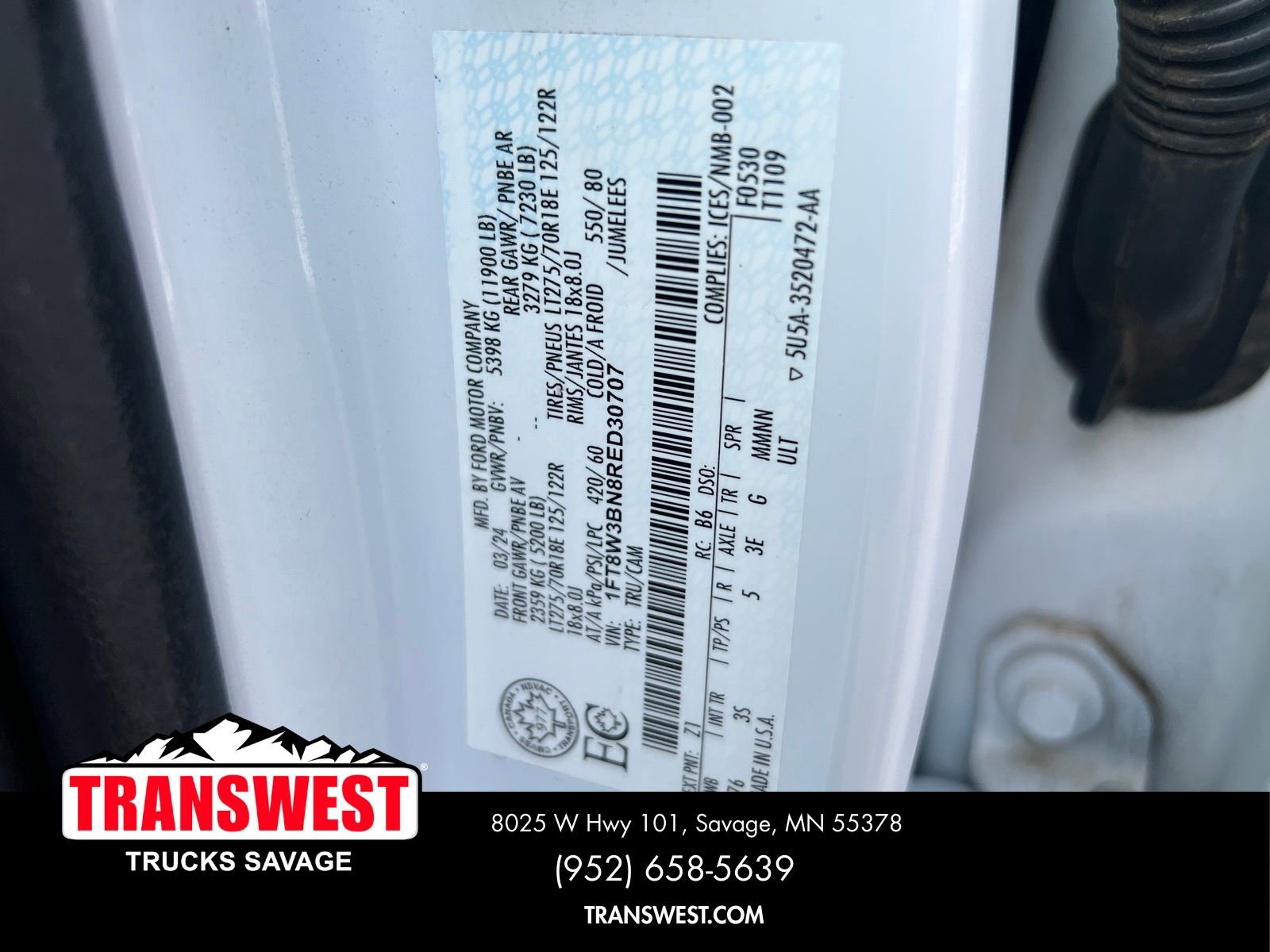 Used 2024 Ford F350 XLT w/ FX4 Off-Road Package image 14