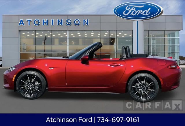 Used 2025 MAZDA MX-5 Miata Grand Touring w/ Weather Package RWD image 1
