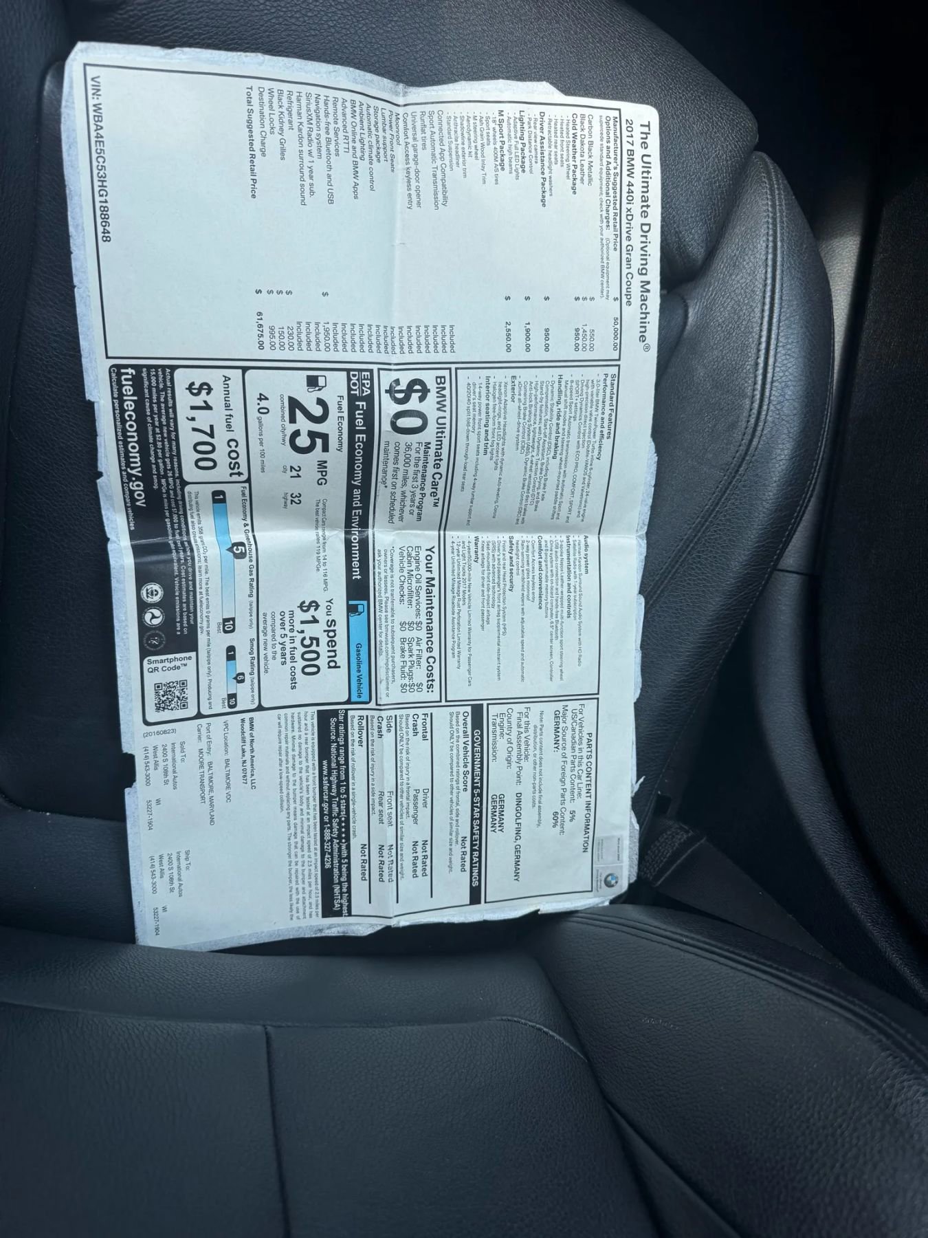 Used 2017 BMW 440i Gran Coupe xDrive image 24