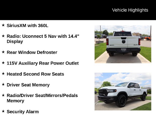 Used 2026 RAM 1500 Rebel w/ Rebel Level 2 Equipment Group AWD/4WD image 8