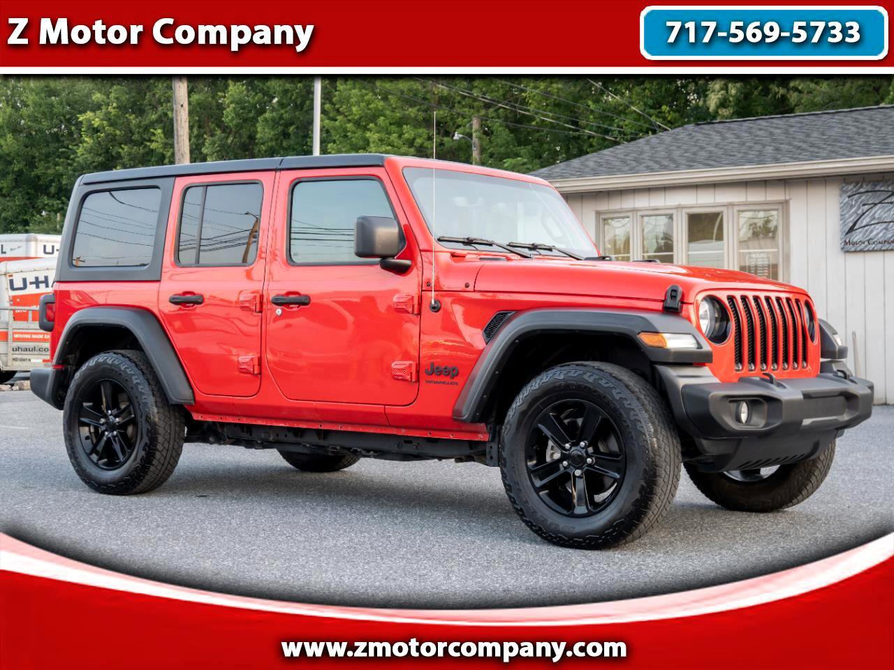 Used 2023 Jeep Wrangler Unlimited Sport image 1