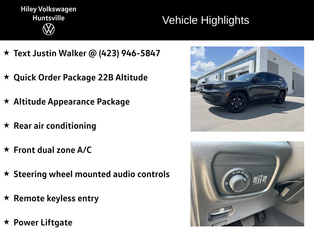 Used 2021 Jeep Grand Cherokee L Laredo RWD image 6
