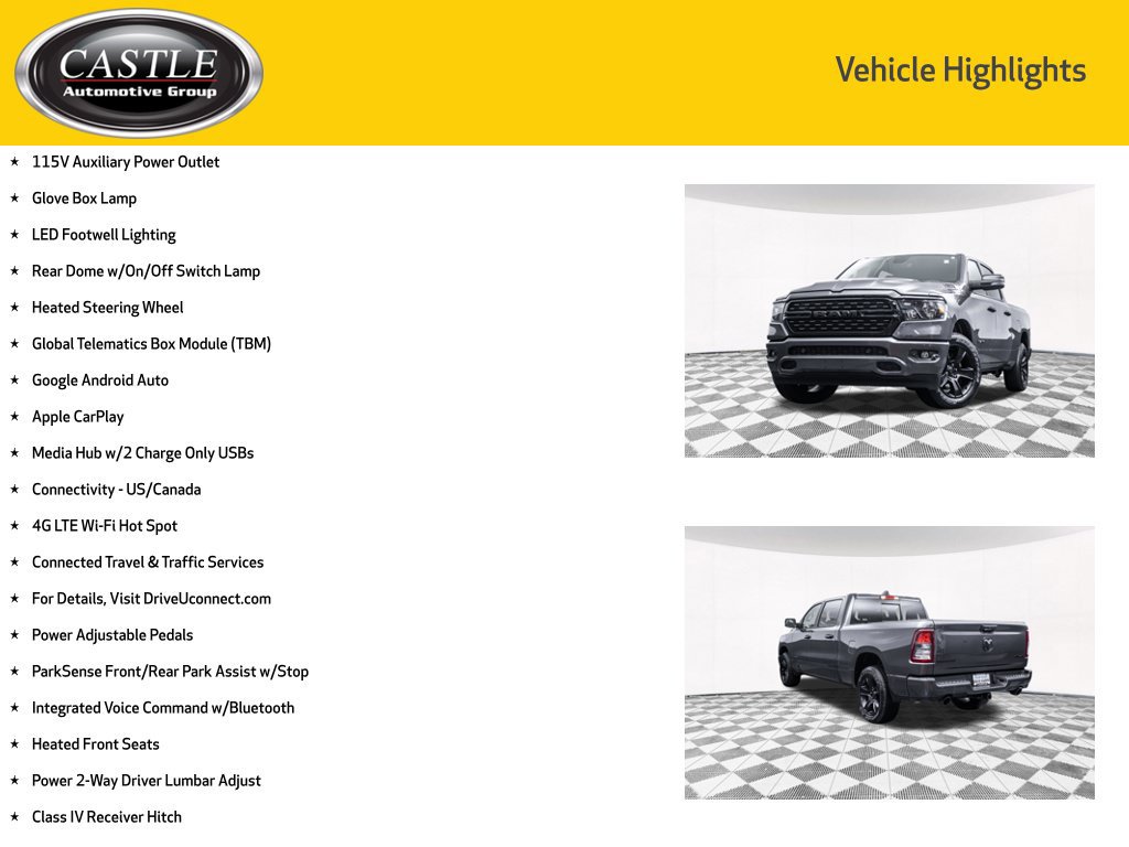 Used 2024 RAM 1500 Big Horn AWD/4WD image 15