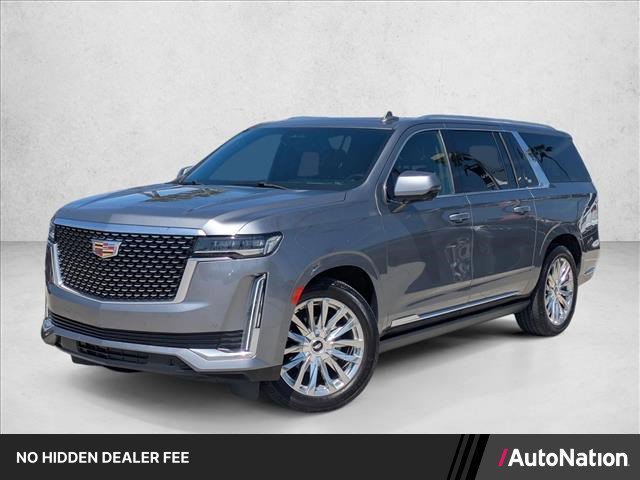 Used 2021 Cadillac Escalade ESV Premium Luxury w/ Driver Assist Tech Package