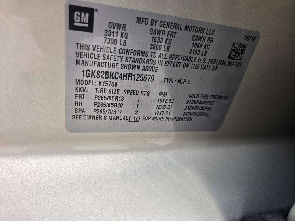 Used 2017 GMC Yukon SLT image 13