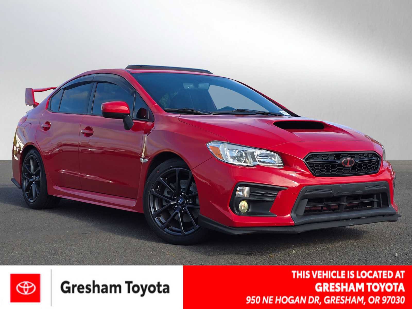 Used 2018 Subaru WRX Premium w/ Popular Package #1 AWD/4WD image 1