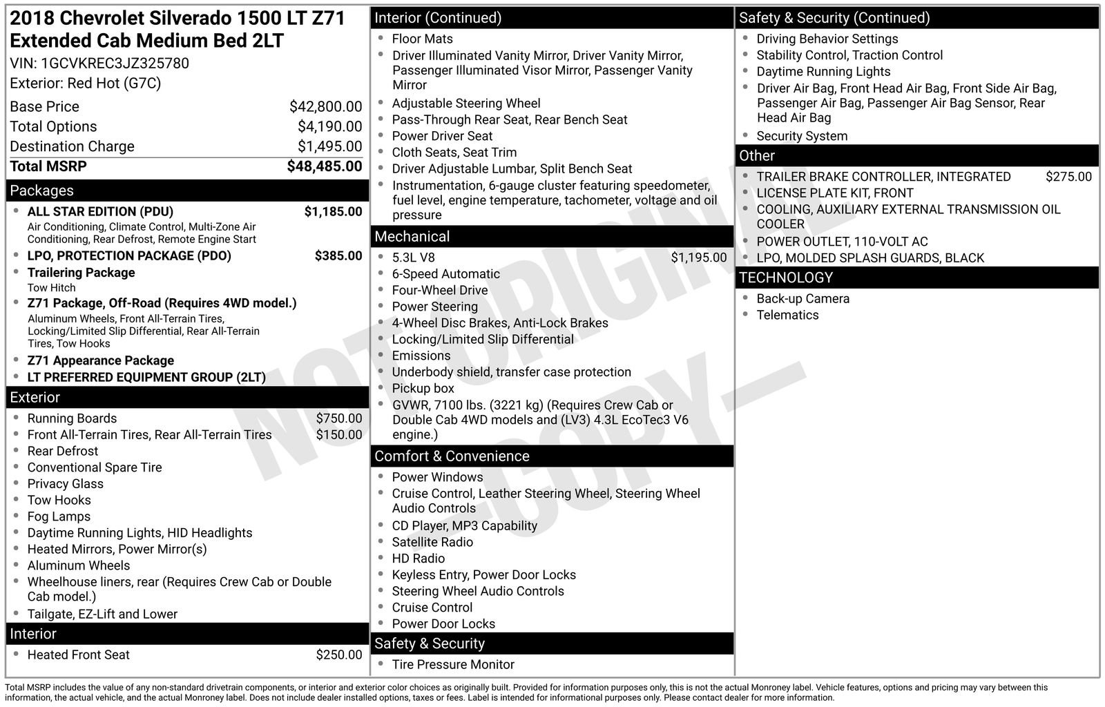 Used 2018 Chevrolet Silverado 1500 LT w/ All Star Edition image 6