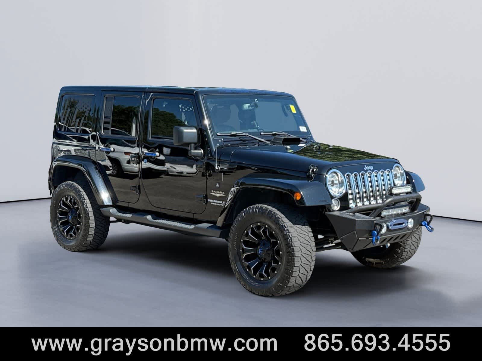 Used 2015 Jeep Wrangler Unlimited Sahara w/ Connectivity Group