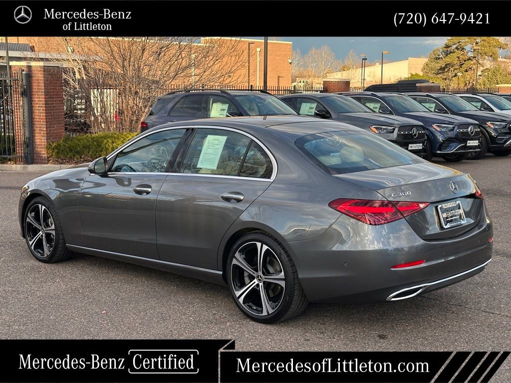 Certified 2025 Mercedes-Benz C 300 4MATIC Sedan image 3
