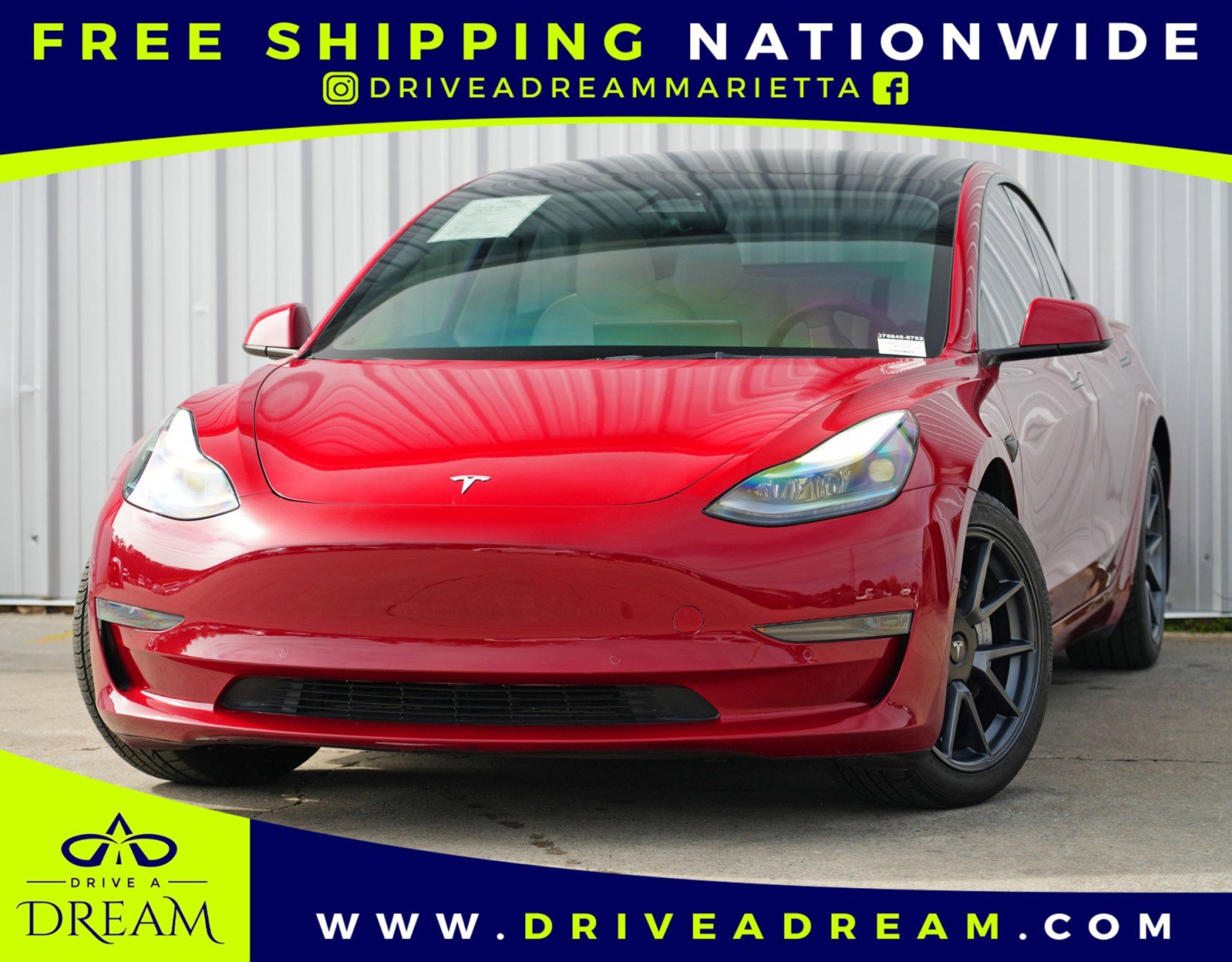 Used 2022 Tesla Model 3 image 1