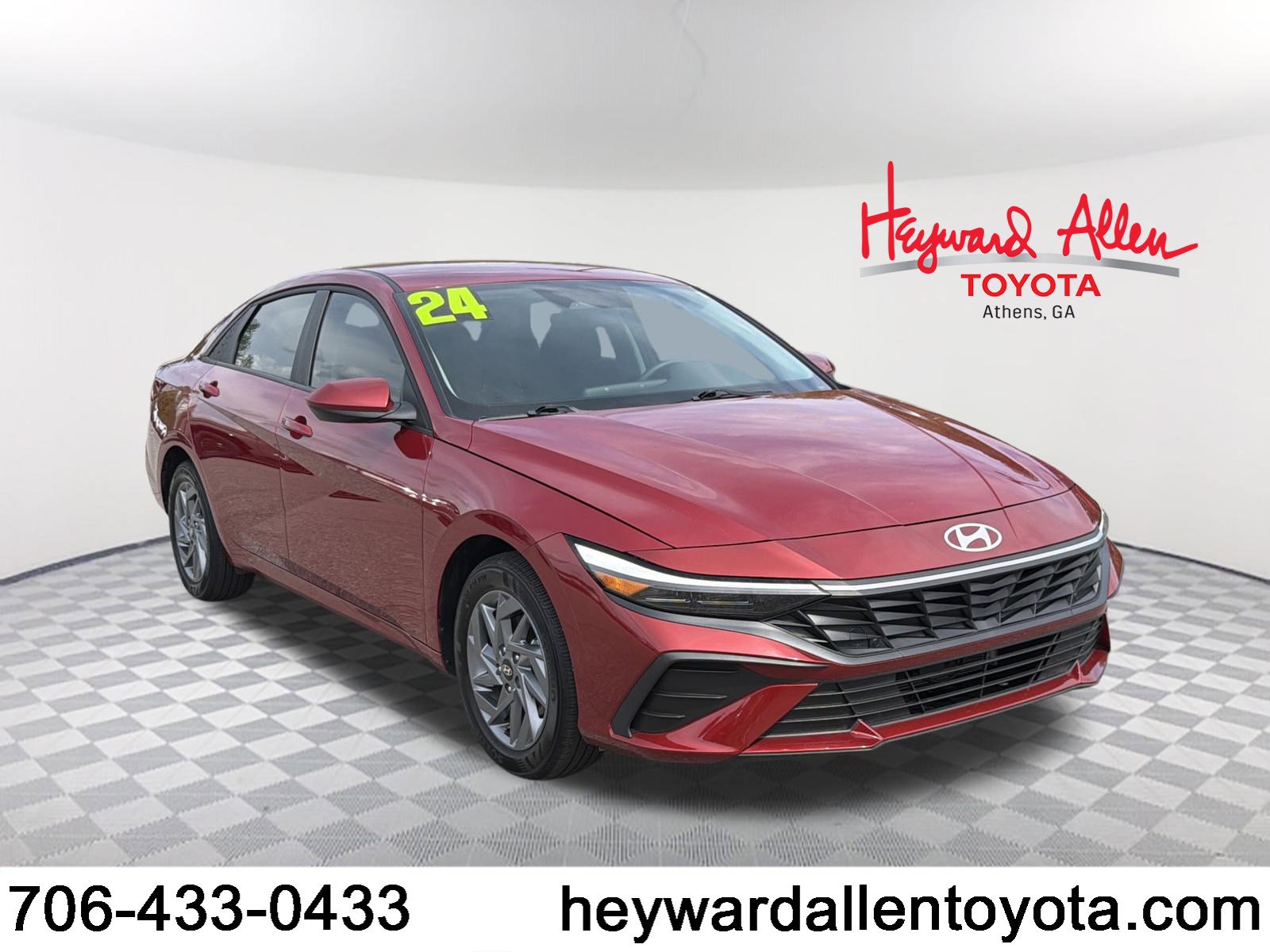 Used 2024 Hyundai Elantra Blue