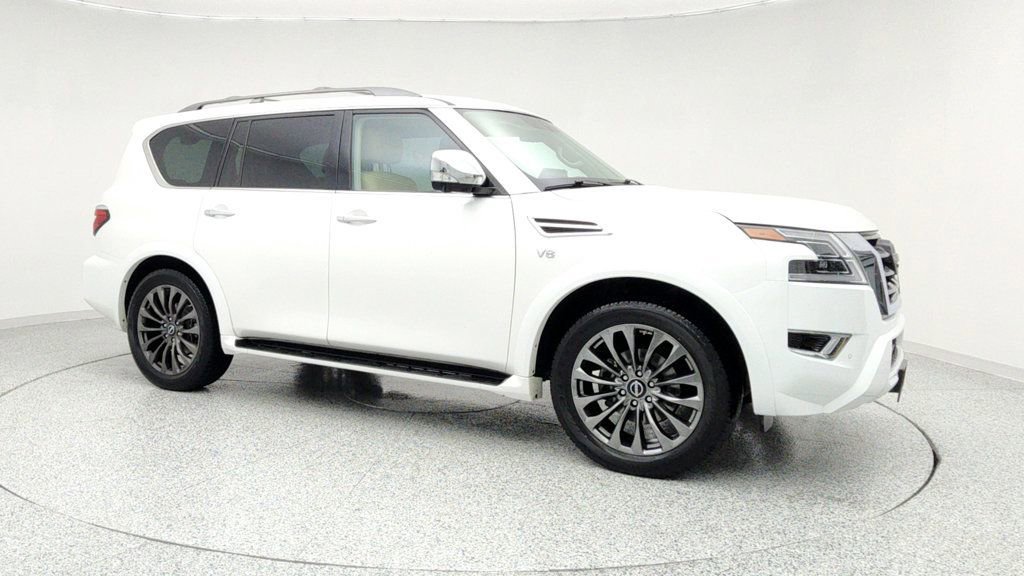 Used 2022 Nissan Armada Platinum w/ Captain's Chairs Package image 3