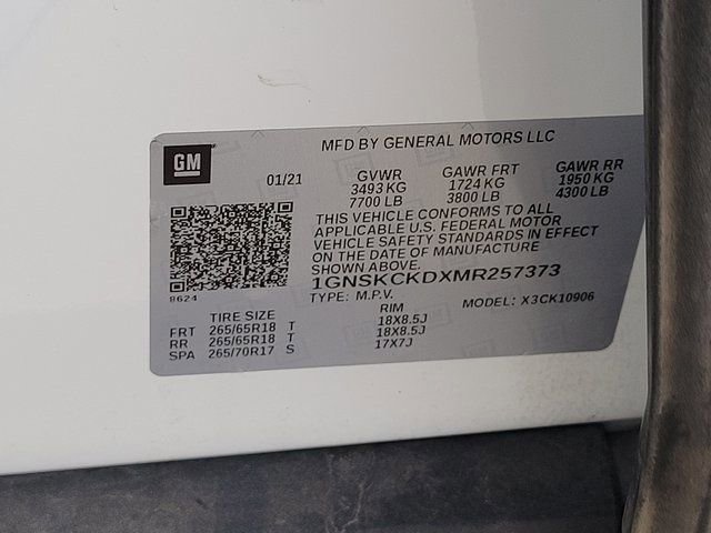 Used 2021 Chevrolet Suburban LT image 16