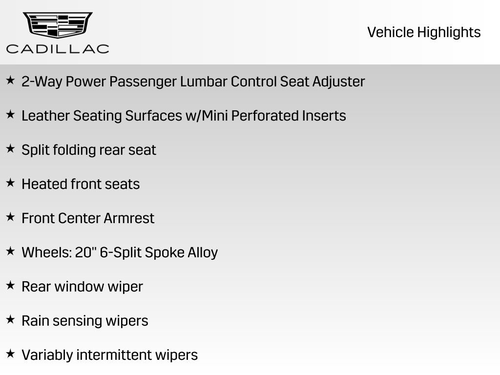 New 2025 Cadillac XT5 Premium Luxury w/ LPO, Floor Liner Package image 40