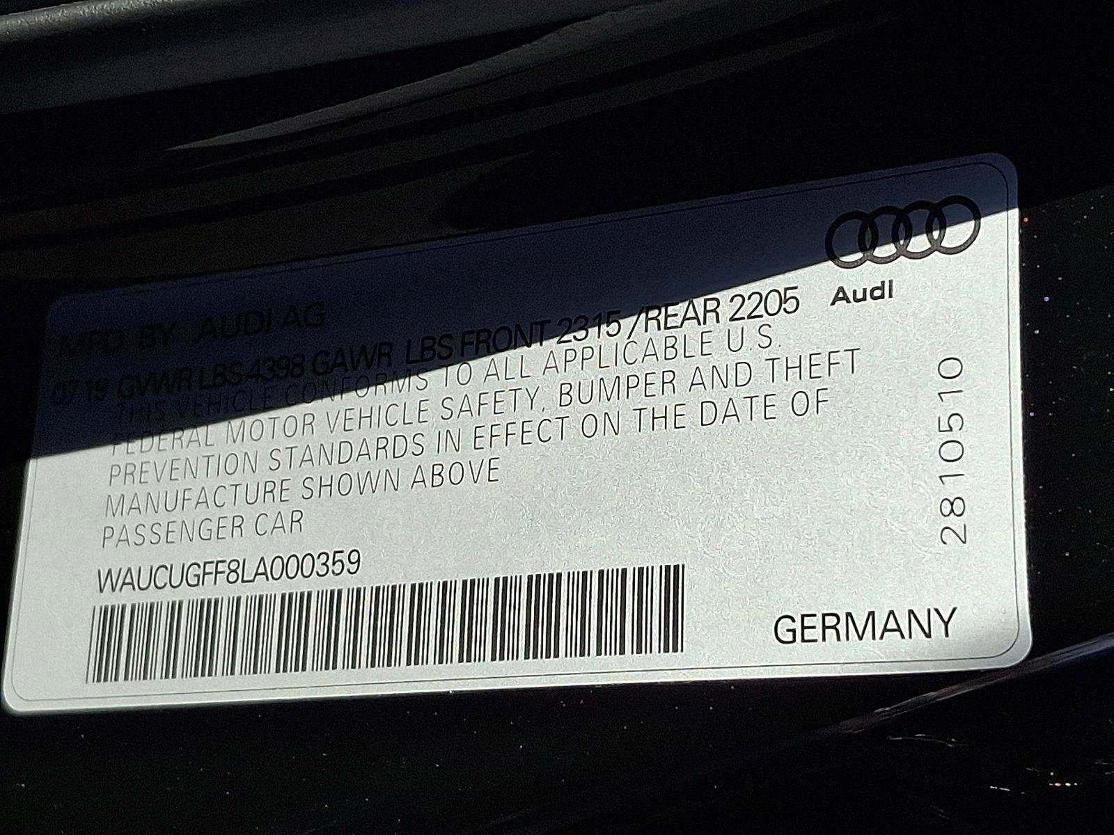 Used 2020 Audi A3 2.0T Premium Plus FWD image 27