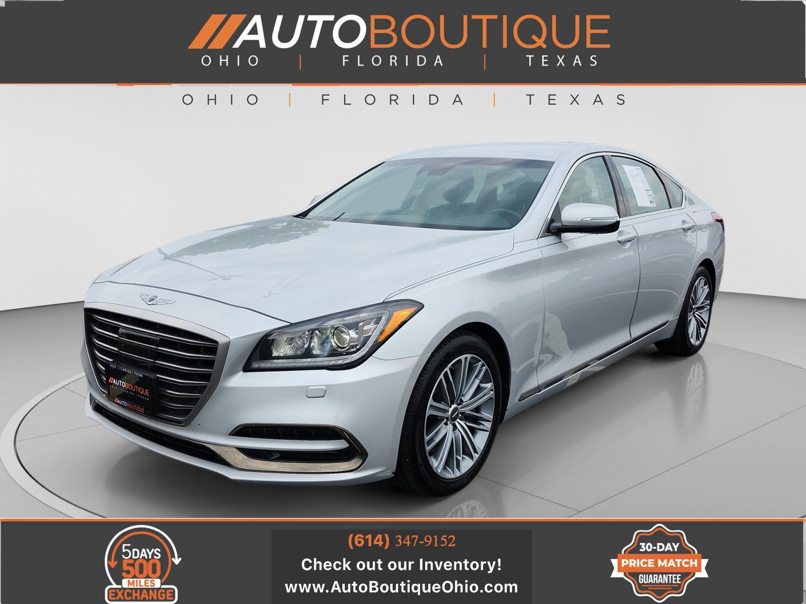 Used 2019 Genesis G80 3.8 AWD/4WD image 1