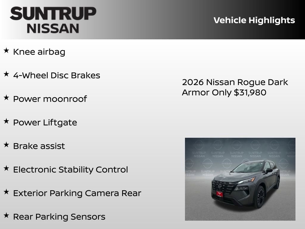 New 2026 Nissan Rogue SV AWD/4WD image 24