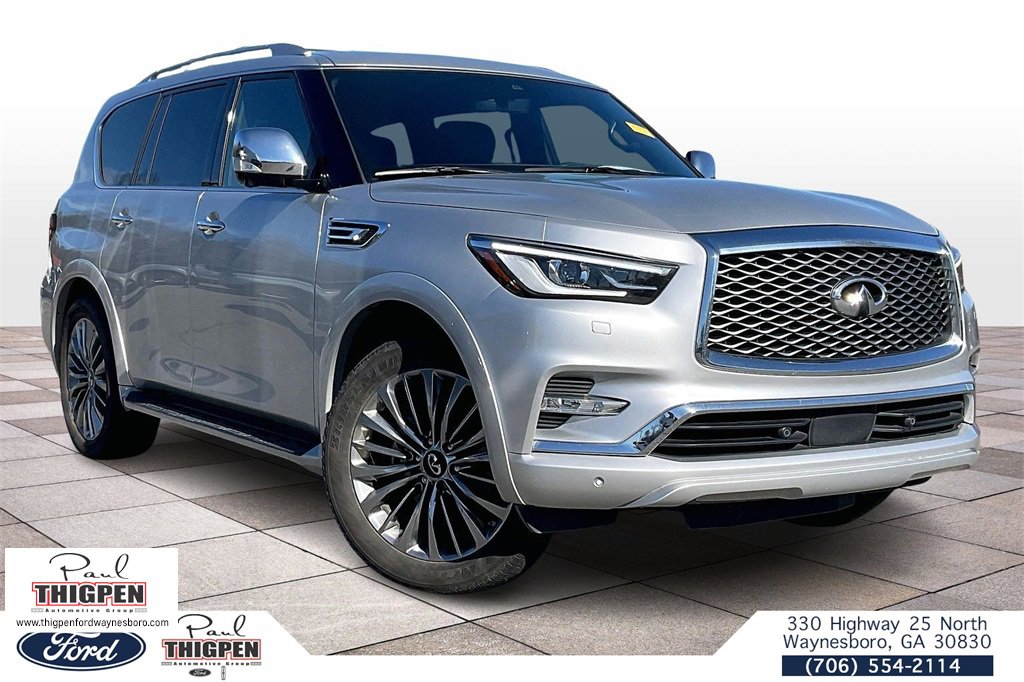 Used 2021 INFINITI QX80 Sensory w/ All-Season Package