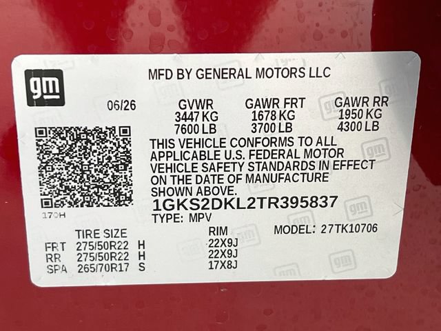 New 2026 GMC Yukon Denali w/ Sun & Power Step Package AWD/4WD image 20
