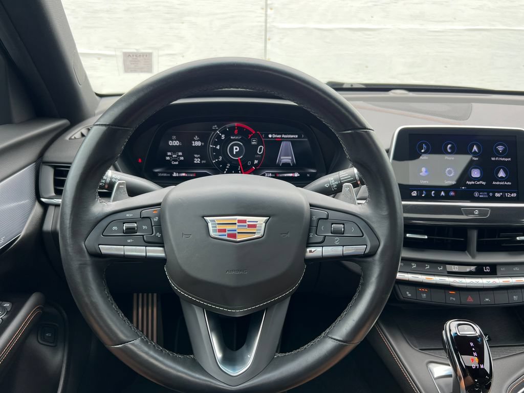 Certified 2024 Cadillac CT4 V w/ Navigation Package RWD image 34