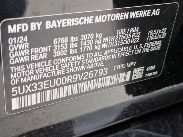 Used 2024 BMW X5 M60i AWD/4WD image 16