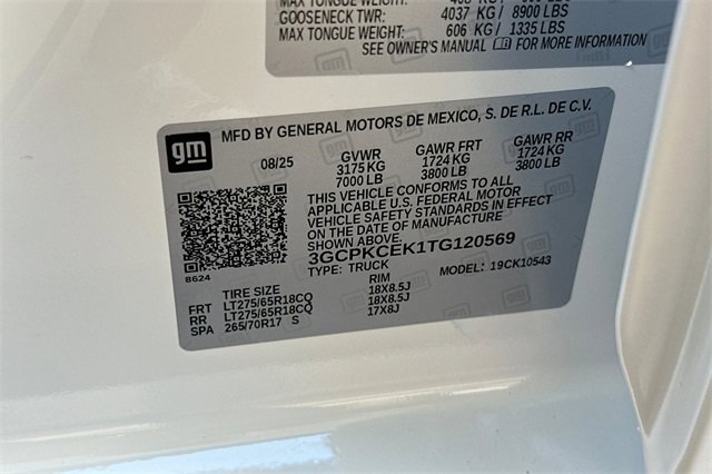 New 2026 Chevrolet Silverado 1500 Custom Trail Boss image 36