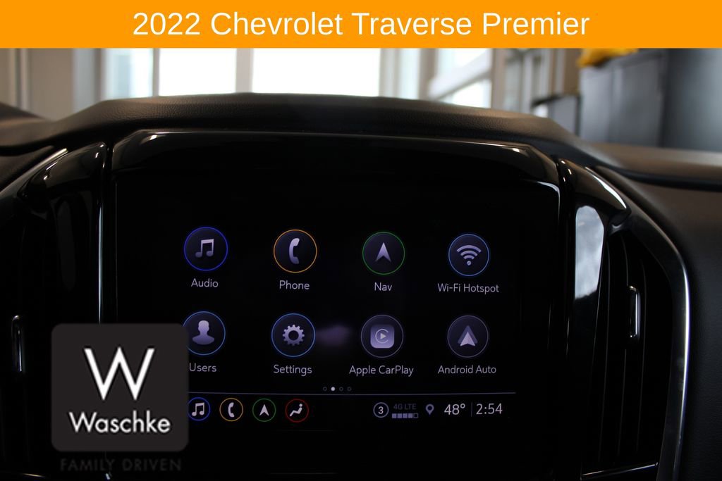Used 2022 Chevrolet Traverse Premier w/ LPO, Floor Liner Package AWD/4WD image 48