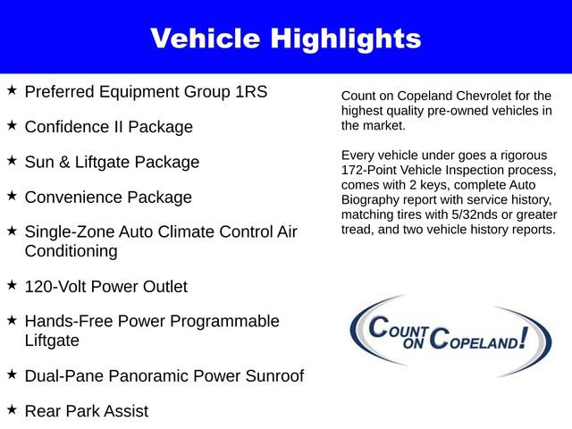 Certified 2023 Chevrolet TrailBlazer RS w/ Sun and Liftgate Package image 4