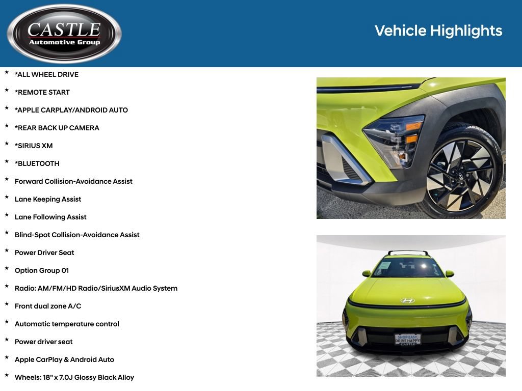 Certified 2024 Hyundai Kona SEL AWD/4WD image 3