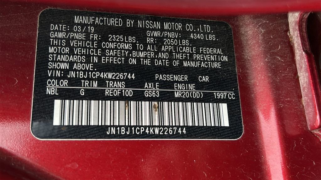 Used 2019 Nissan Rogue Sport SV w/ Technology Package image 9