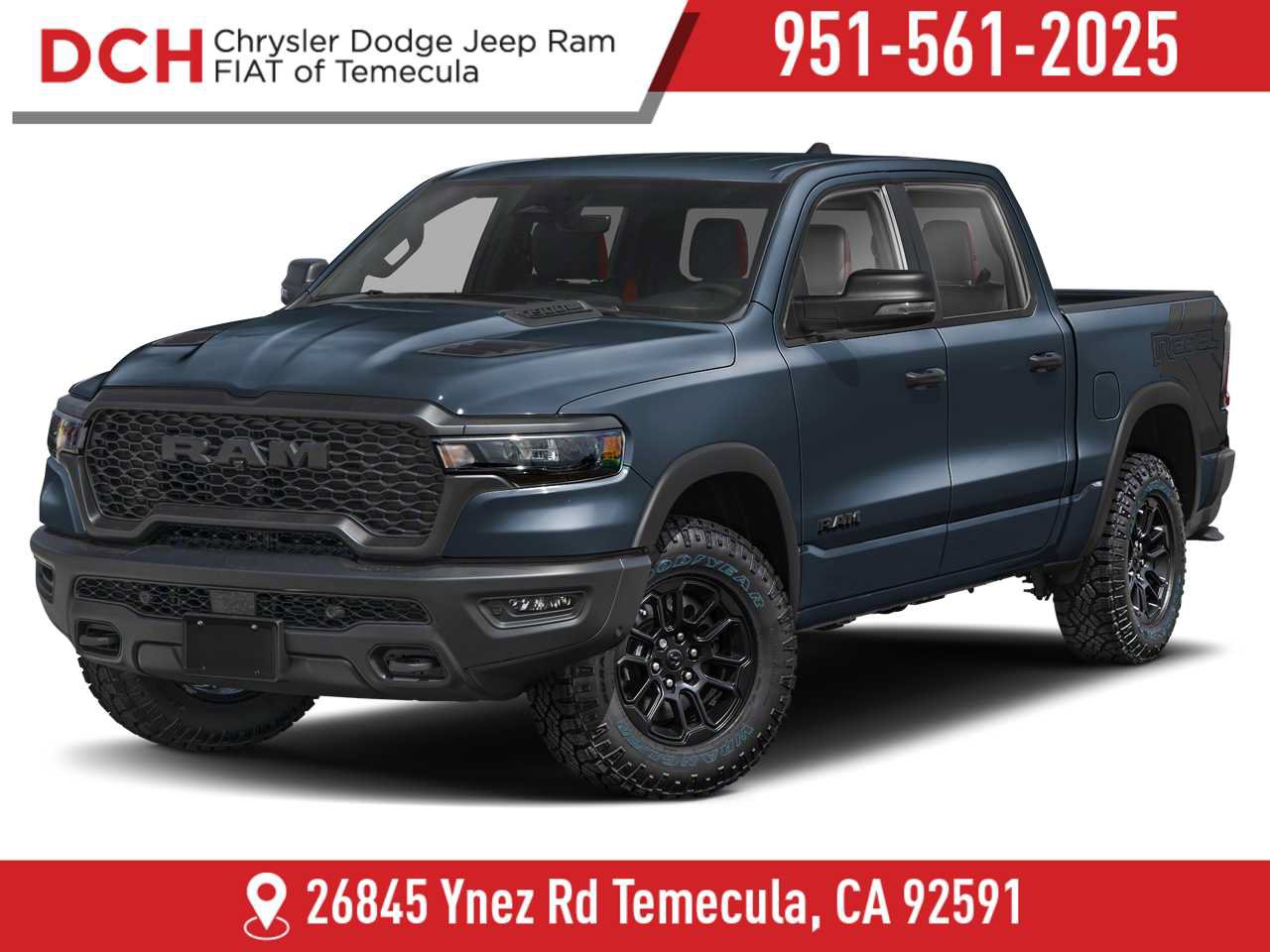 New 2026 RAM 1500 Rebel w/ Rebel Level 1 Equipment Group AWD/4WD image 1
