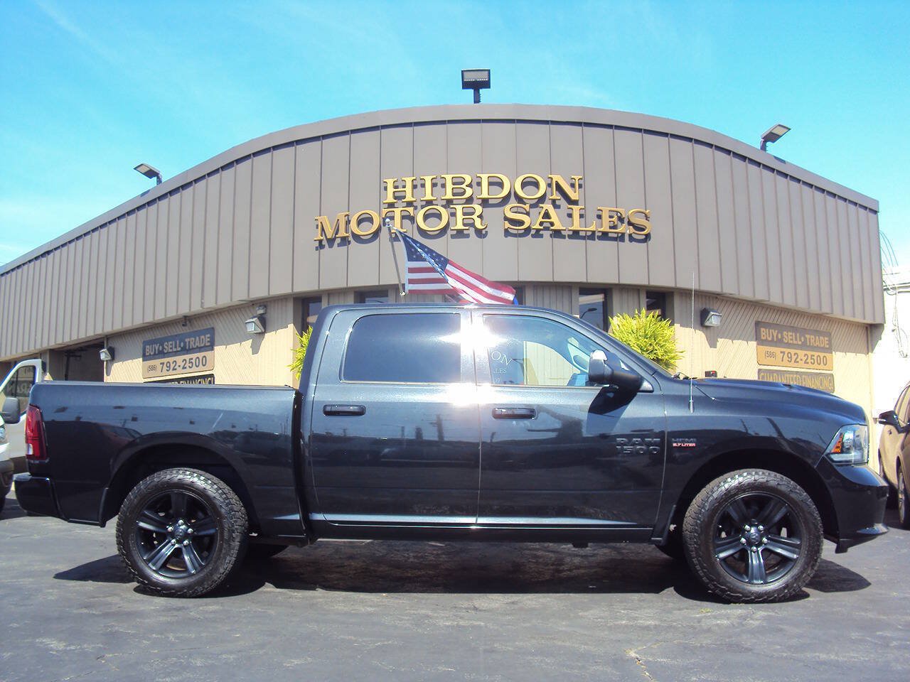 Used 2016 RAM 1500 Sport w/ Black Ram 1500 Sport Group AWD/4WD image 1