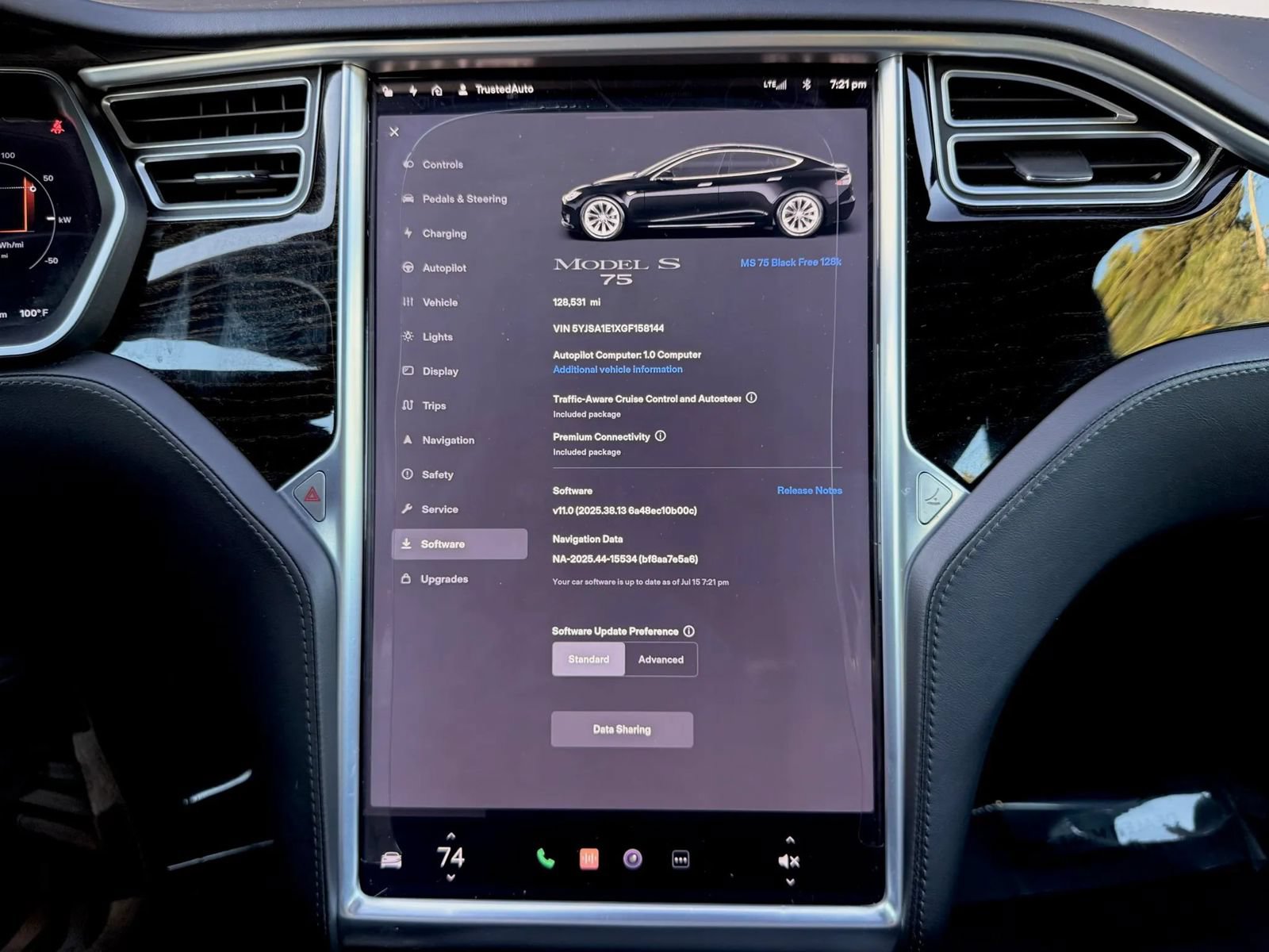 Used 2016 Tesla Model S 75 RWD image 12