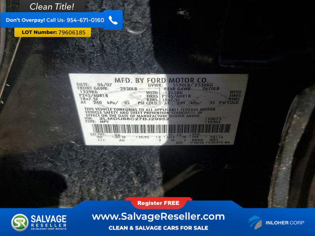 Used 2007 Lincoln MKX 4dr Sport Utility image 17