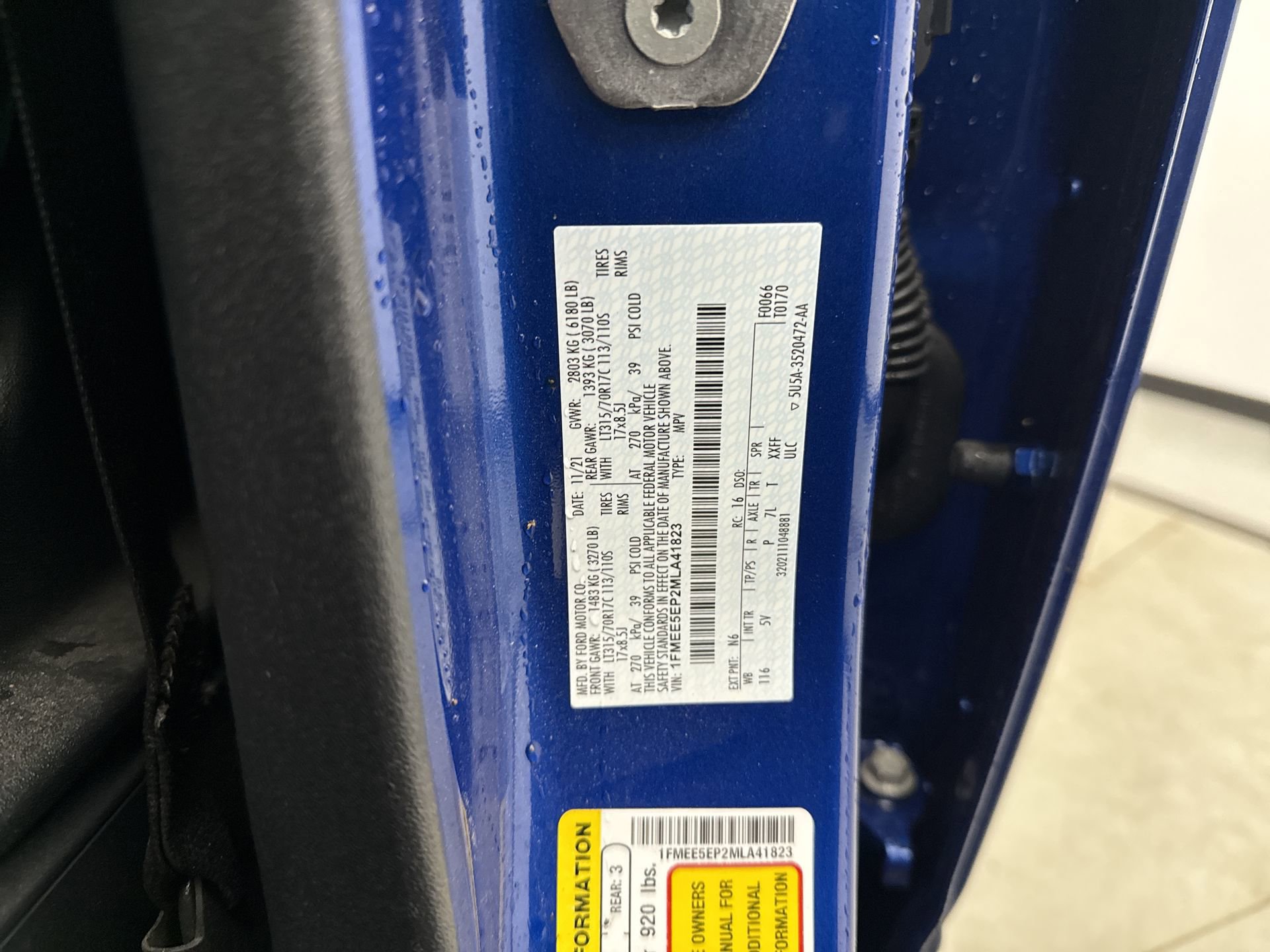 Used 2021 Ford Bronco First Edition AWD/4WD image 11