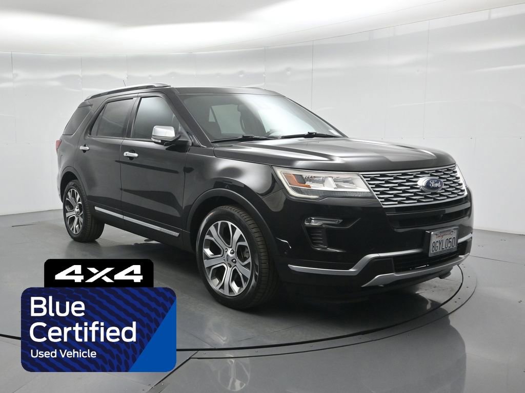 Certified 2019 Ford Explorer Platinum