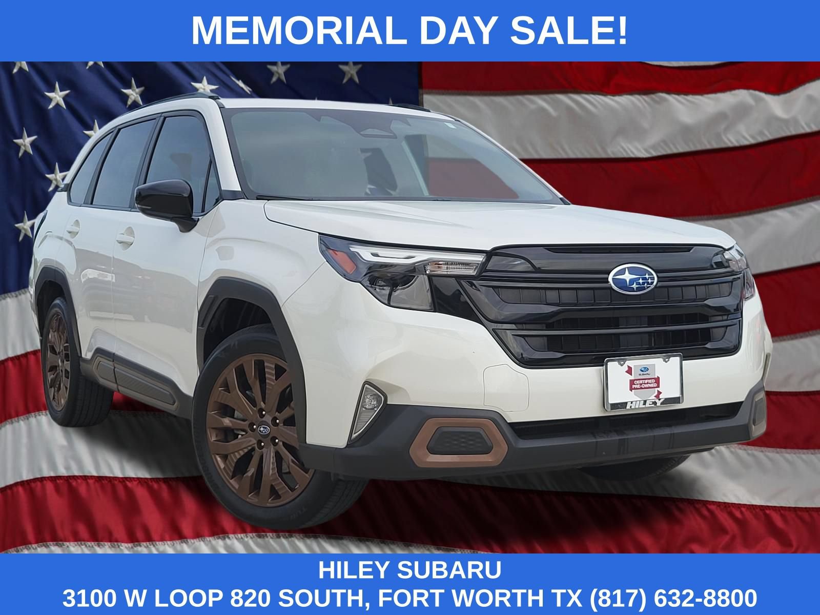Certified 2025 Subaru Forester Sport w/ Popular Package #1 AWD/4WD image 1