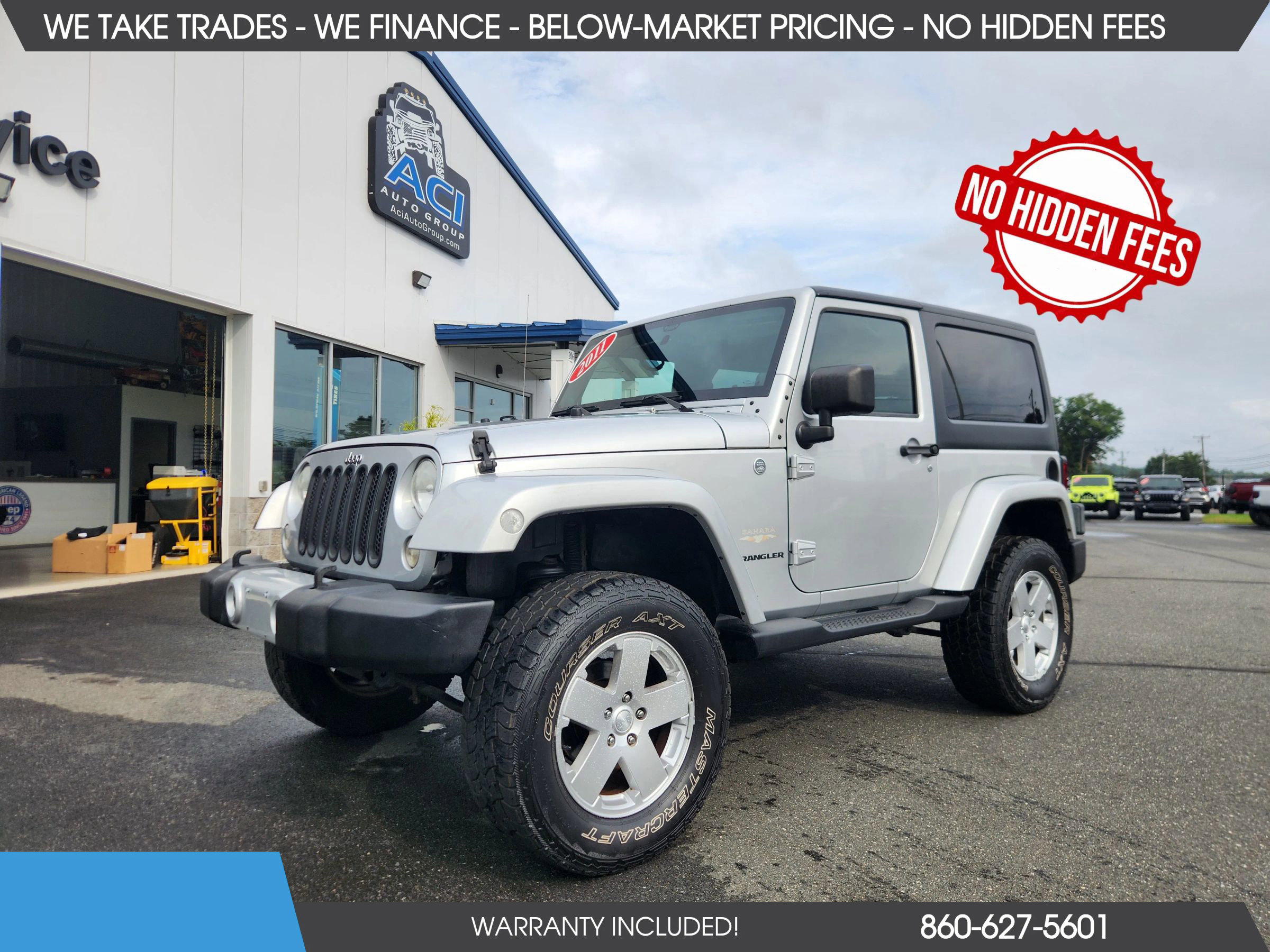 Used 2011 Jeep Wrangler Sahara w/ Dual Top Group