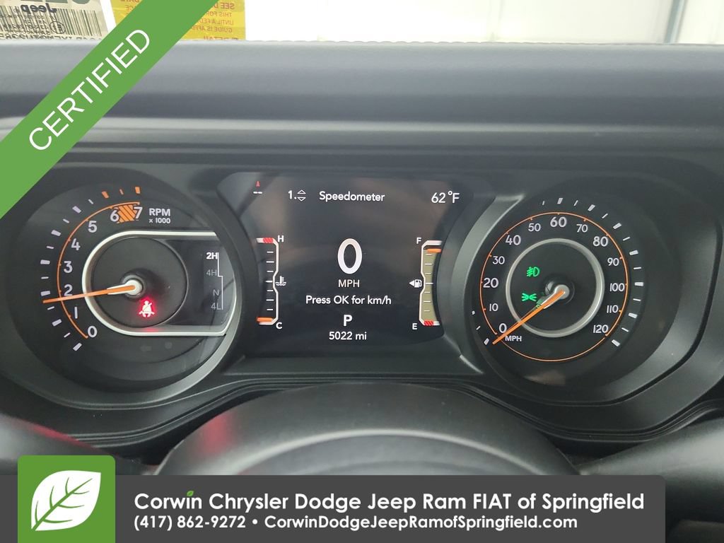 Certified 2026 Jeep Wrangler Unlimited Rubicon AWD/4WD image 23