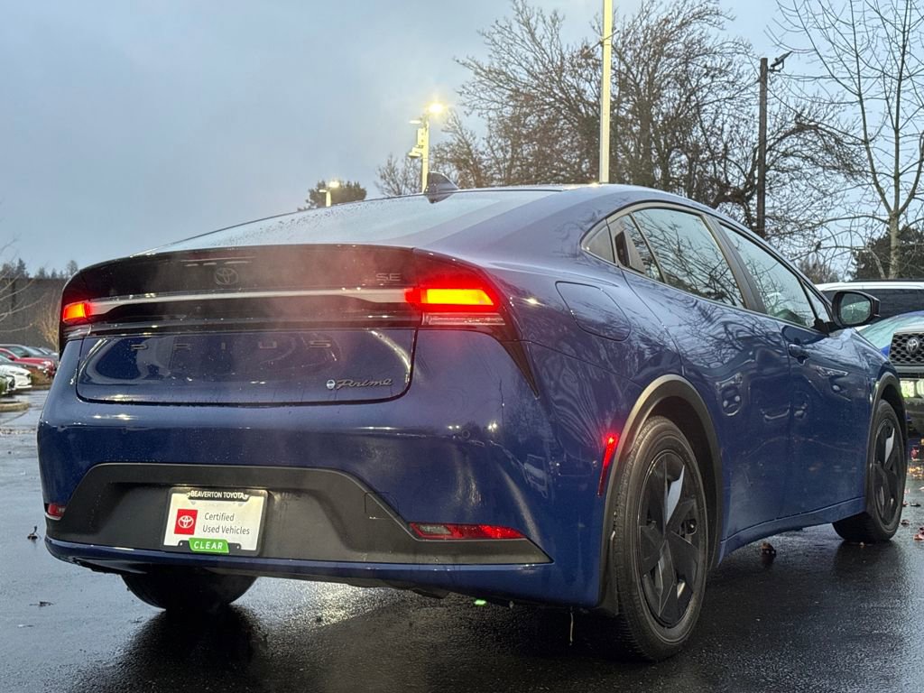 Certified 2024 Toyota Prius Prime SE image 5