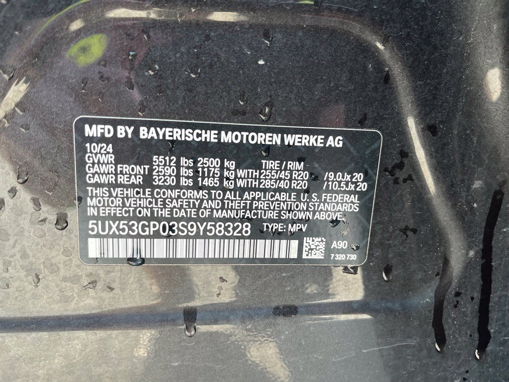 Certified 2025 BMW X3 xDrive30i w/ Convenience Package AWD/4WD image 44