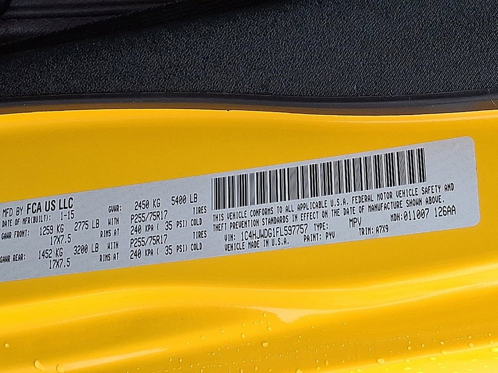 Used 2015 Jeep Wrangler Unlimited Sport w/ Quick Order Package 24S image 26