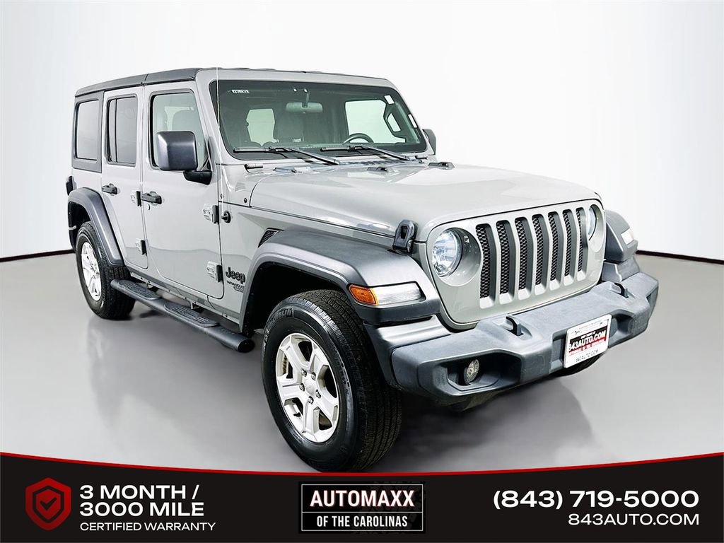 Used 2021 Jeep Wrangler Unlimited Sport AWD/4WD image 1