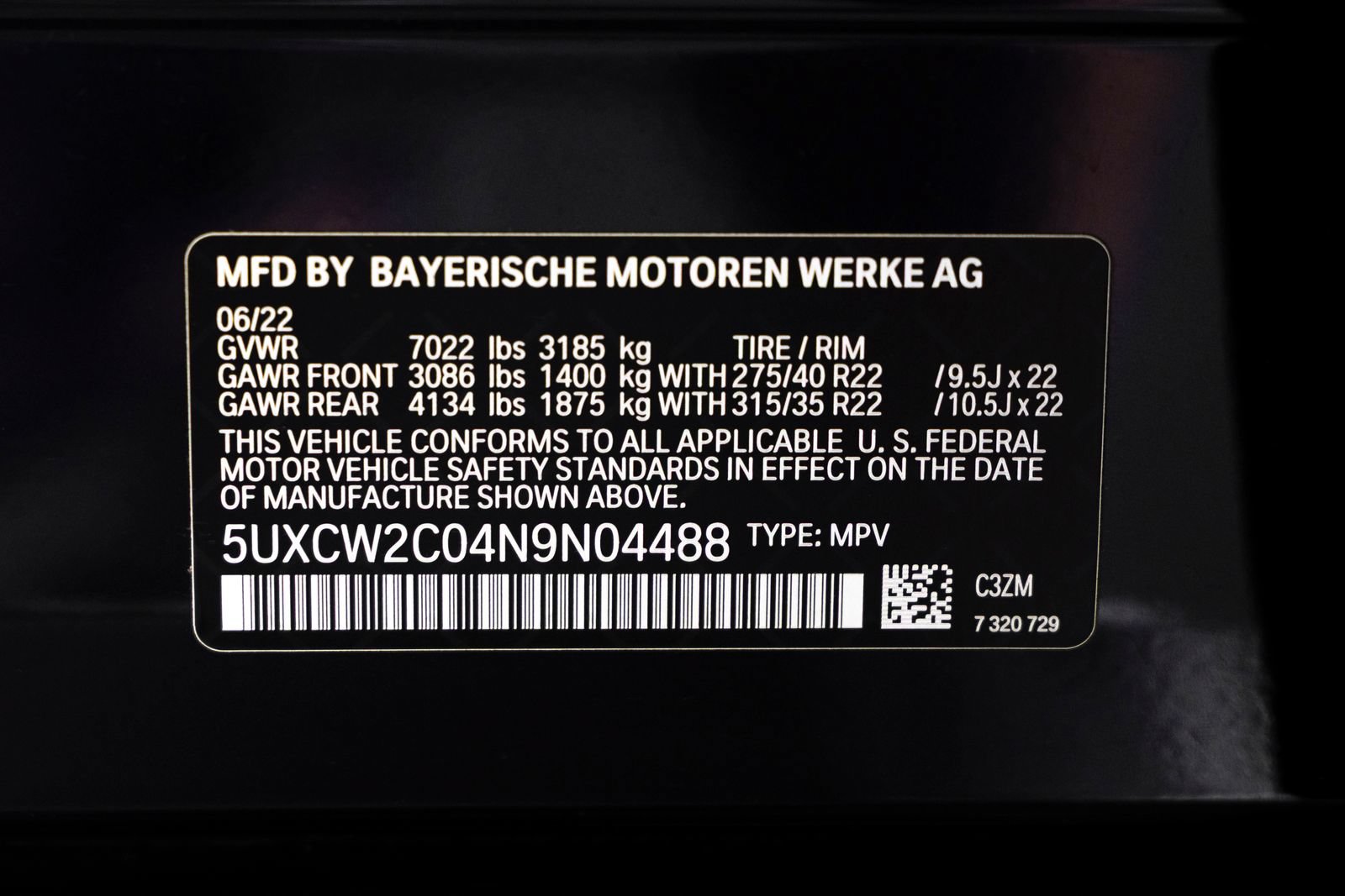 Used 2022 BMW X7 xDrive40i w/ Premium Package AWD/4WD image 35