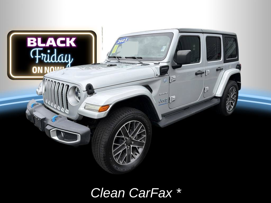 Certified 2023 Jeep Wrangler Unlimited Sahara w/ Cold Weather Group AWD/4WD image 9