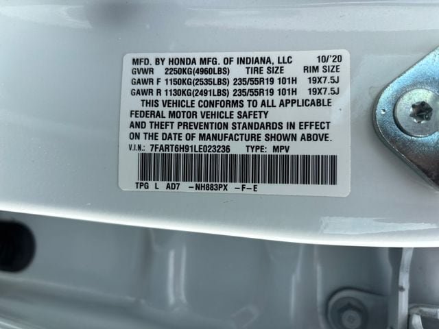Certified 2020 Honda CR-V Touring image 31
