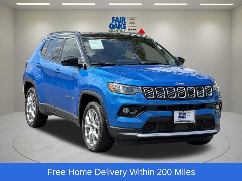 Certified 2025 Jeep Compass Limited AWD/4WD image 1