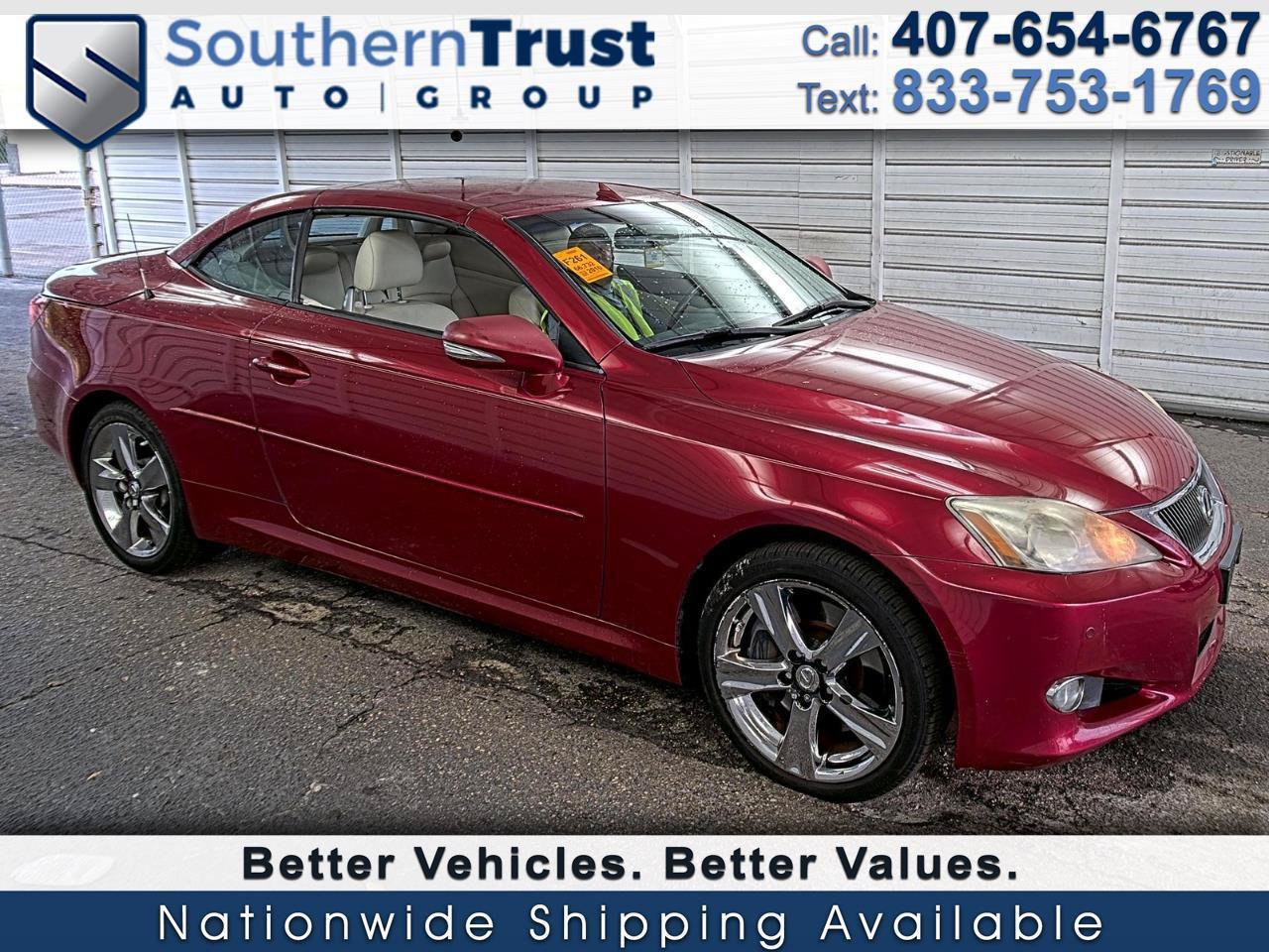 Used 2010 Lexus IS 350C w/ Luxury Pkg