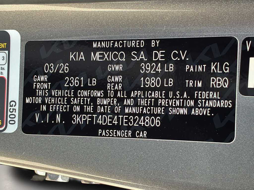 New 2026 Kia K4 FWD image 30