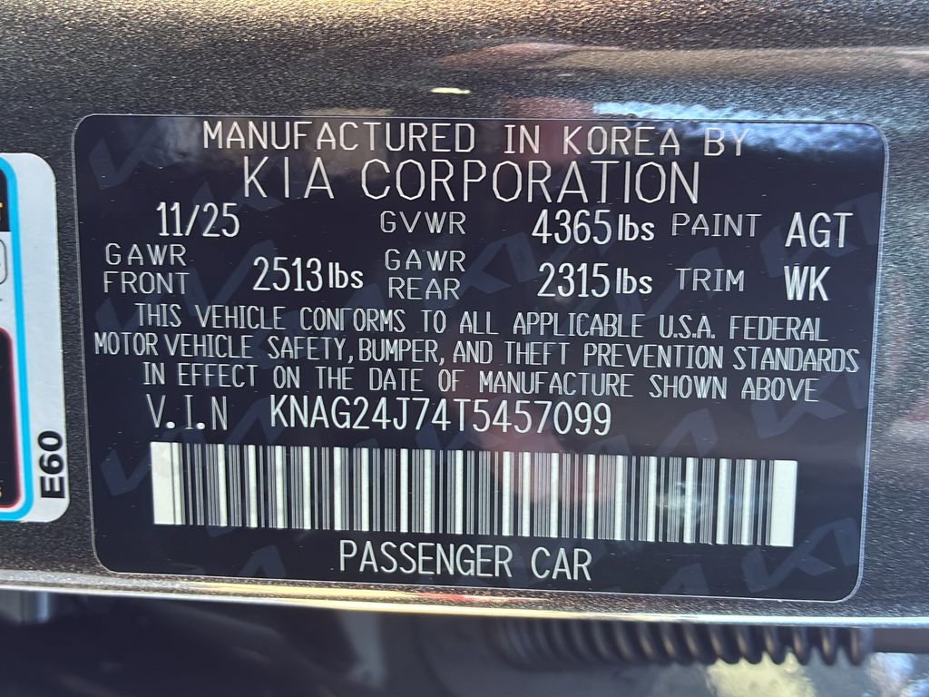 New 2026 Kia K5 LXS FWD image 36